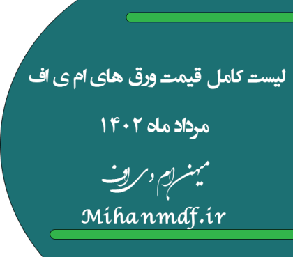 لیست قیمت ورق های ام دی اف مرداد 1402